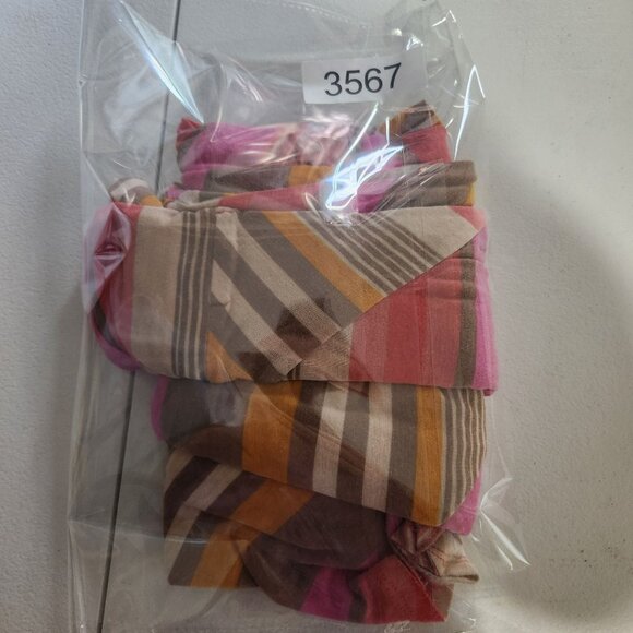 Pleione Skirt Womens Small Multicolor Patchwork Striped Boho Maxi - Picture 9 of 9